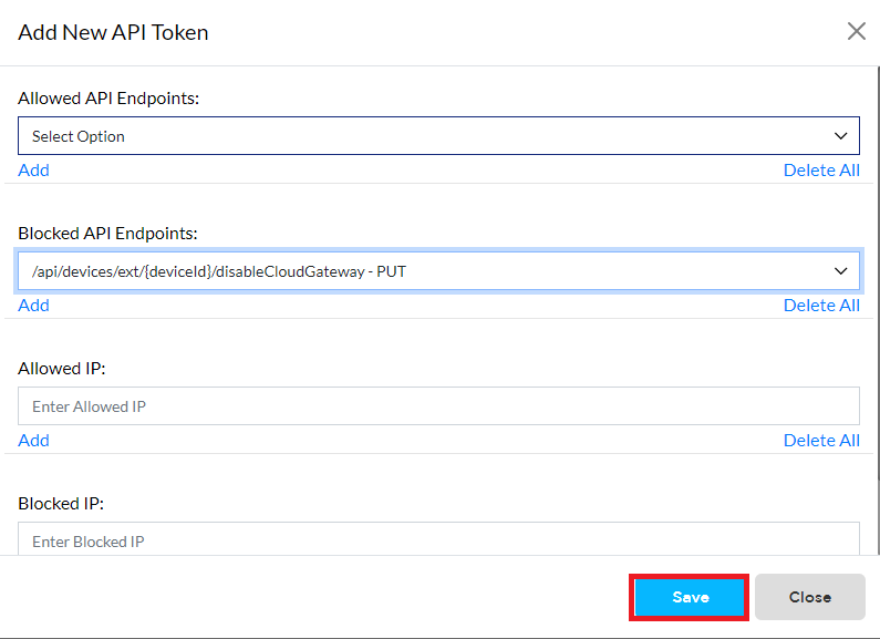 block  api ex2